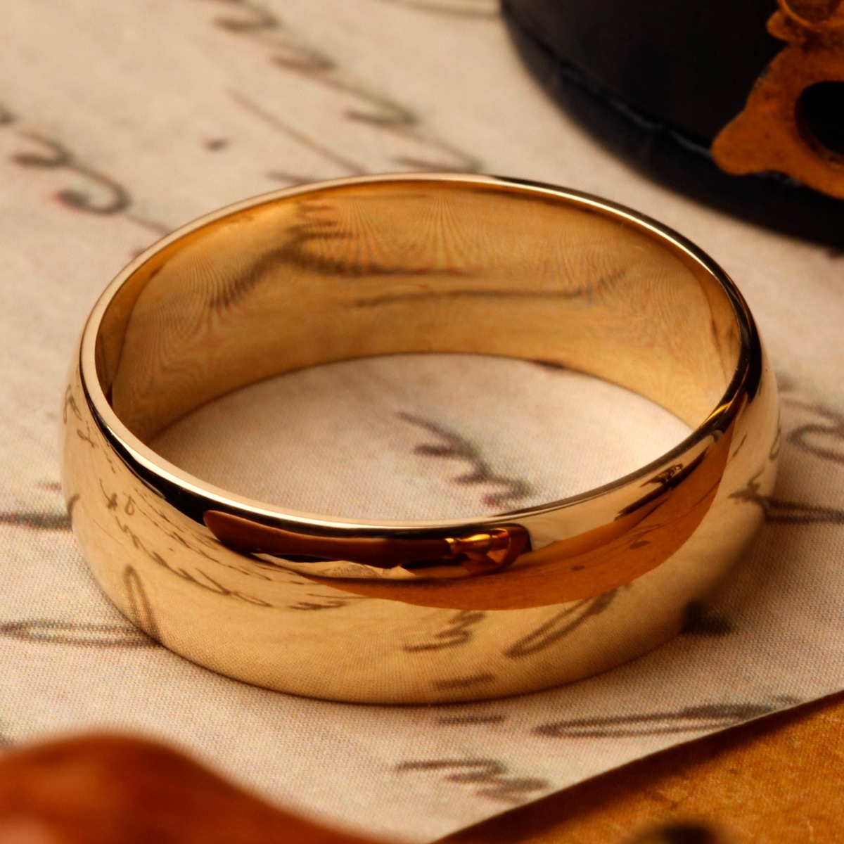 Pre-Owned Vintage 1966 9ct Yellow Gold 6mm Wedding Ring