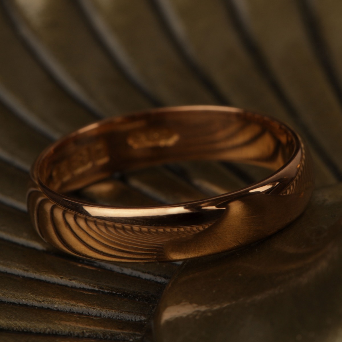 Pre-Owned Vintage 1963 22ct Gold 4mm Wedding Ring