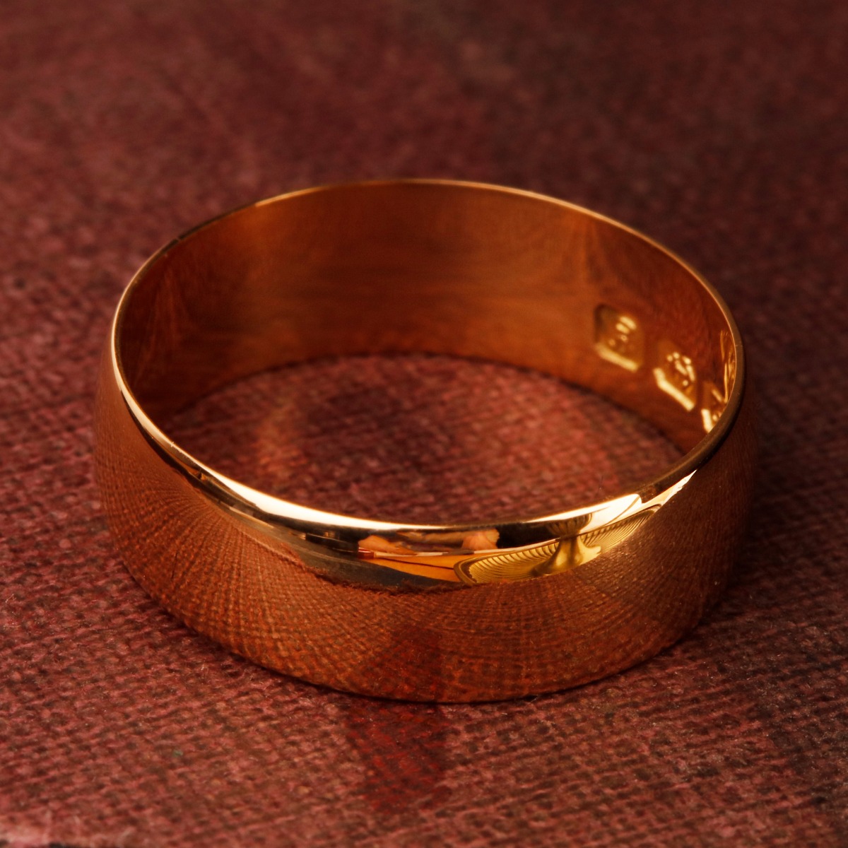 Pre-Owned Vintage 1906 22ct Gold 6mm Wedding Ring