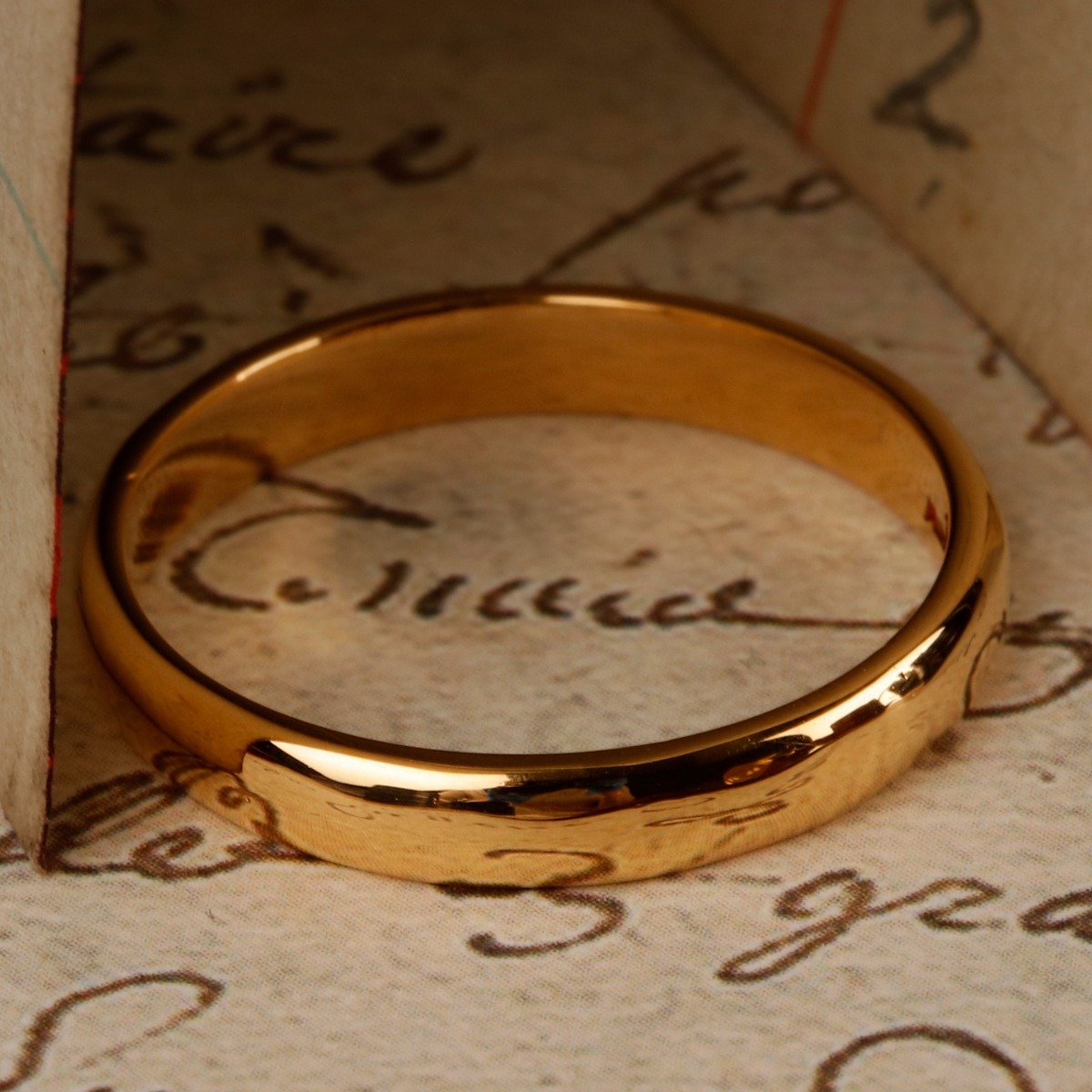 Pre-Owned Vintage 1964 22ct Gold 3mm Wedding Ring