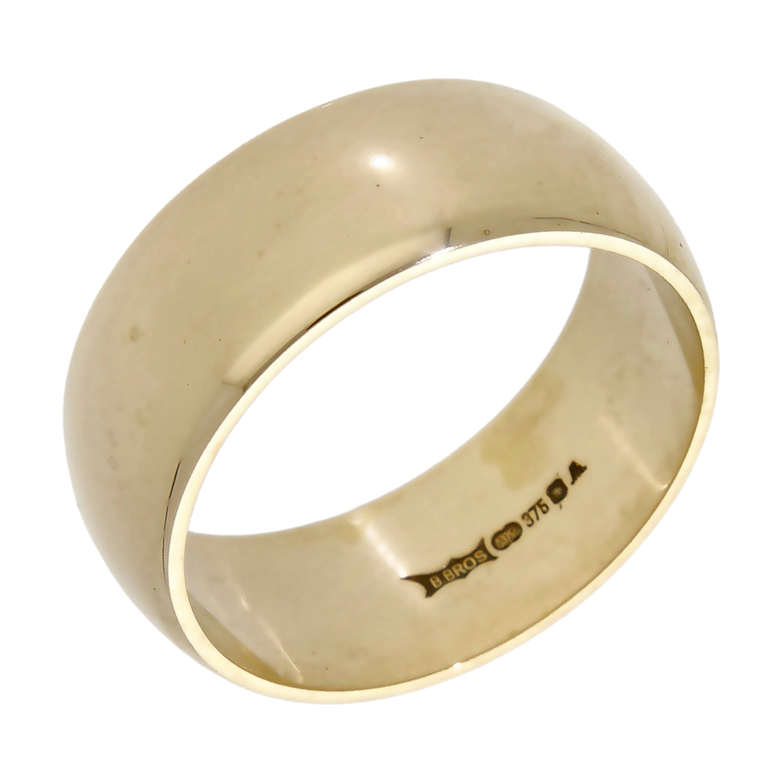 Pre-Owned 9ct Yellow Gold 9mm Wedding Band Ring