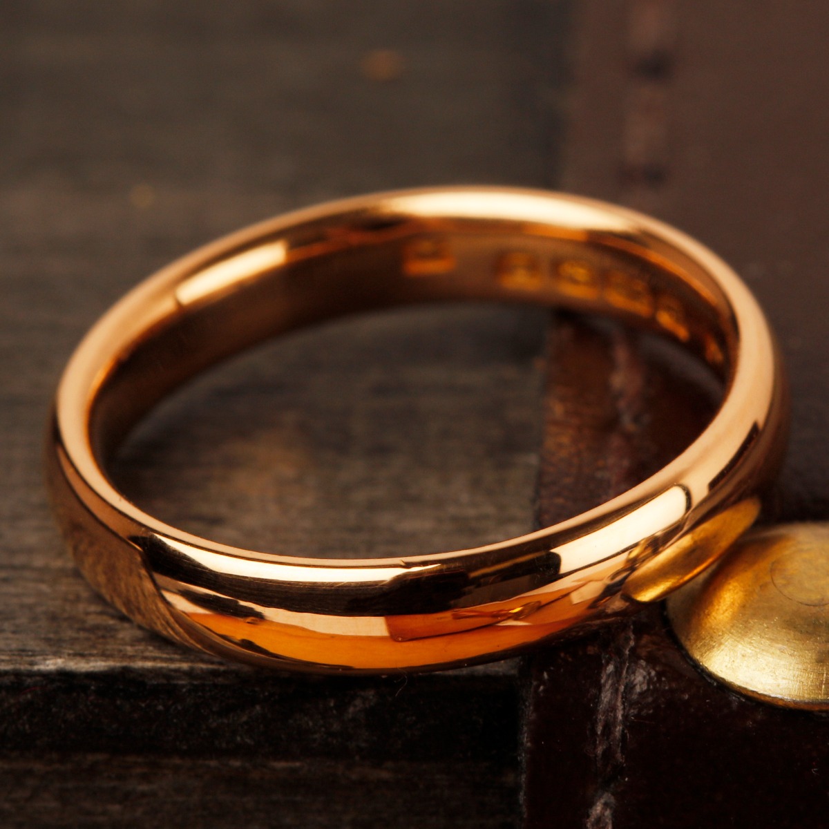 Pre-Owned Vintage 1928 22ct Gold 3mm Wedding Ring