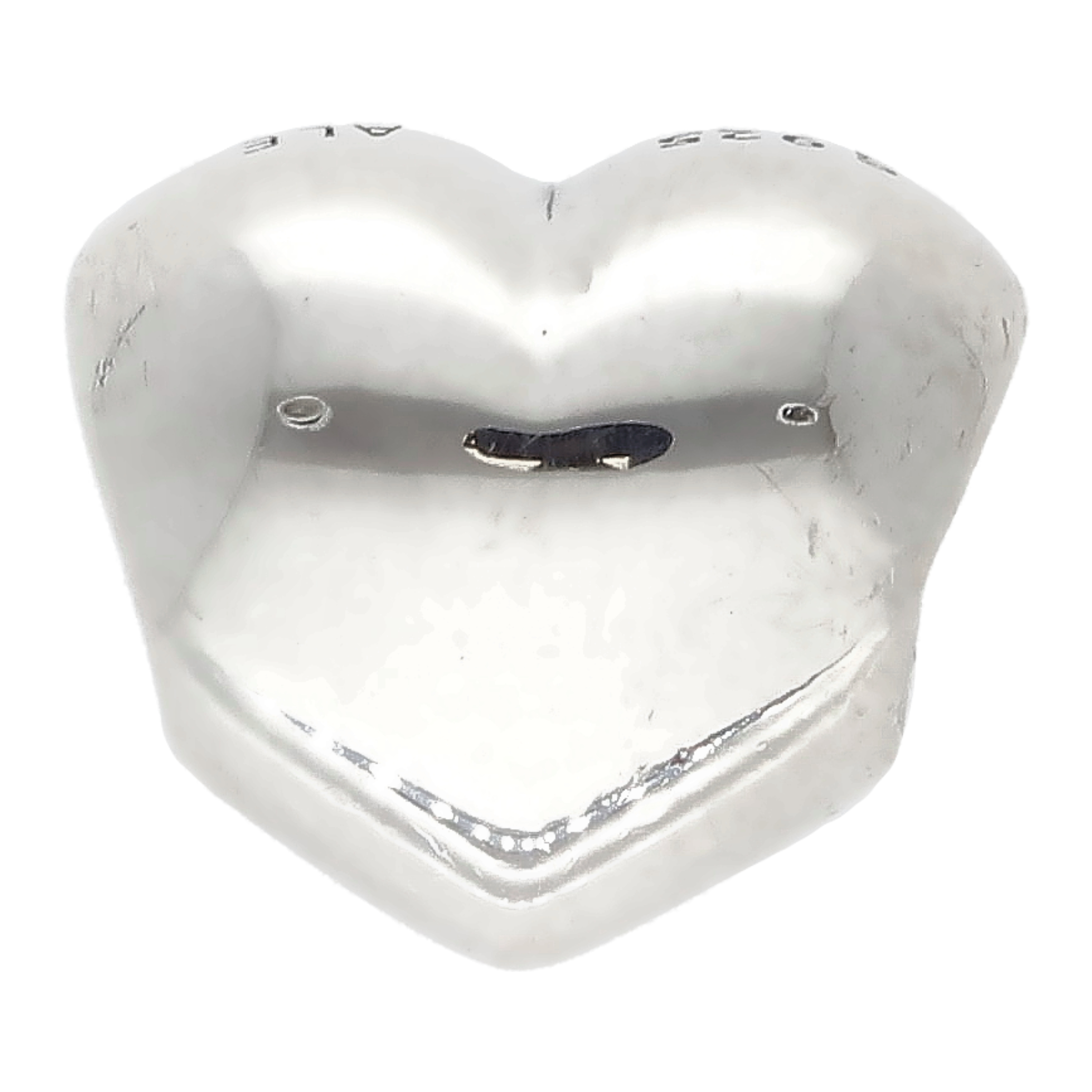 Pre-Owned Pandora Silver Polished Heart Charm