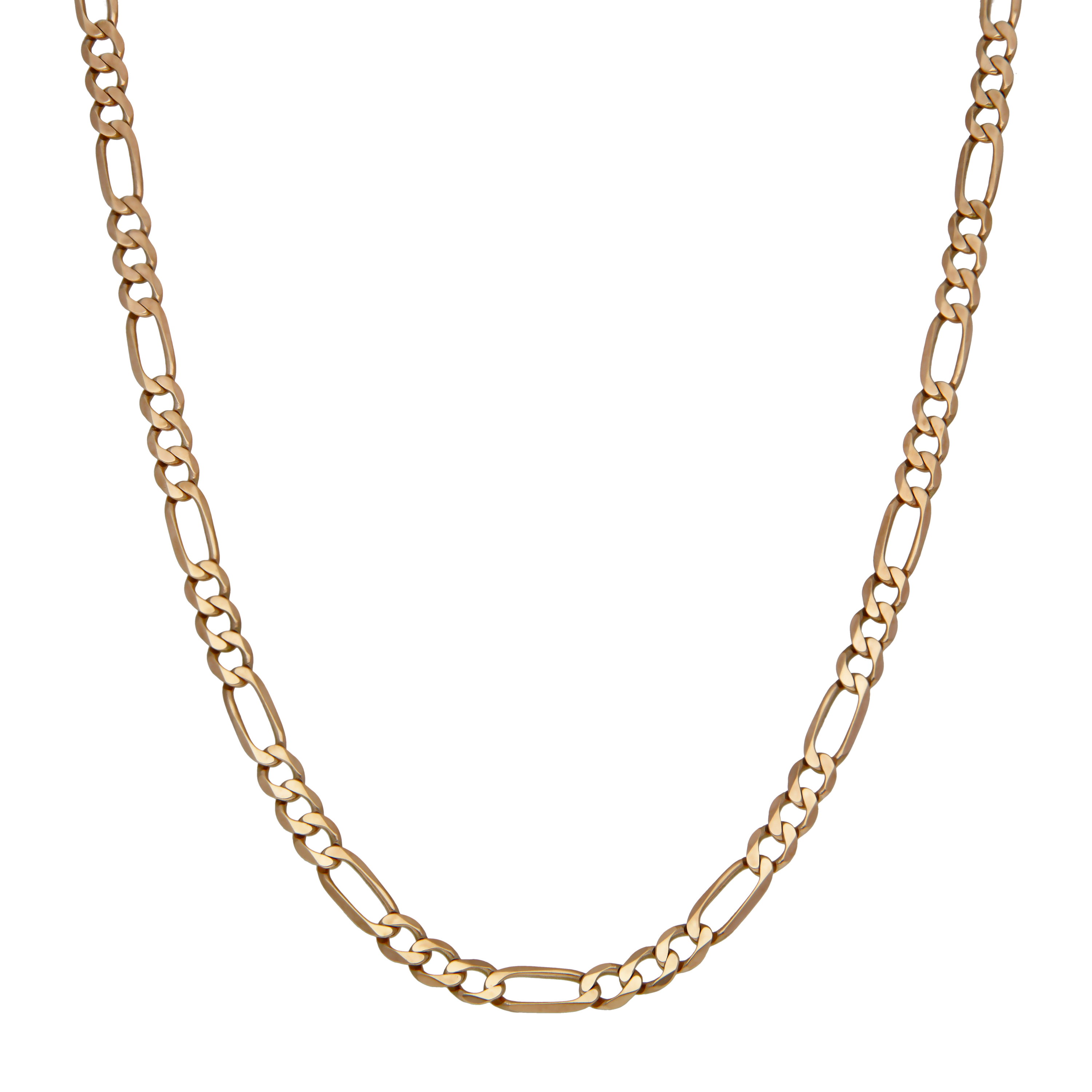 Pre-Owned 9ct Yellow Gold 20" Figaro Chain Necklace