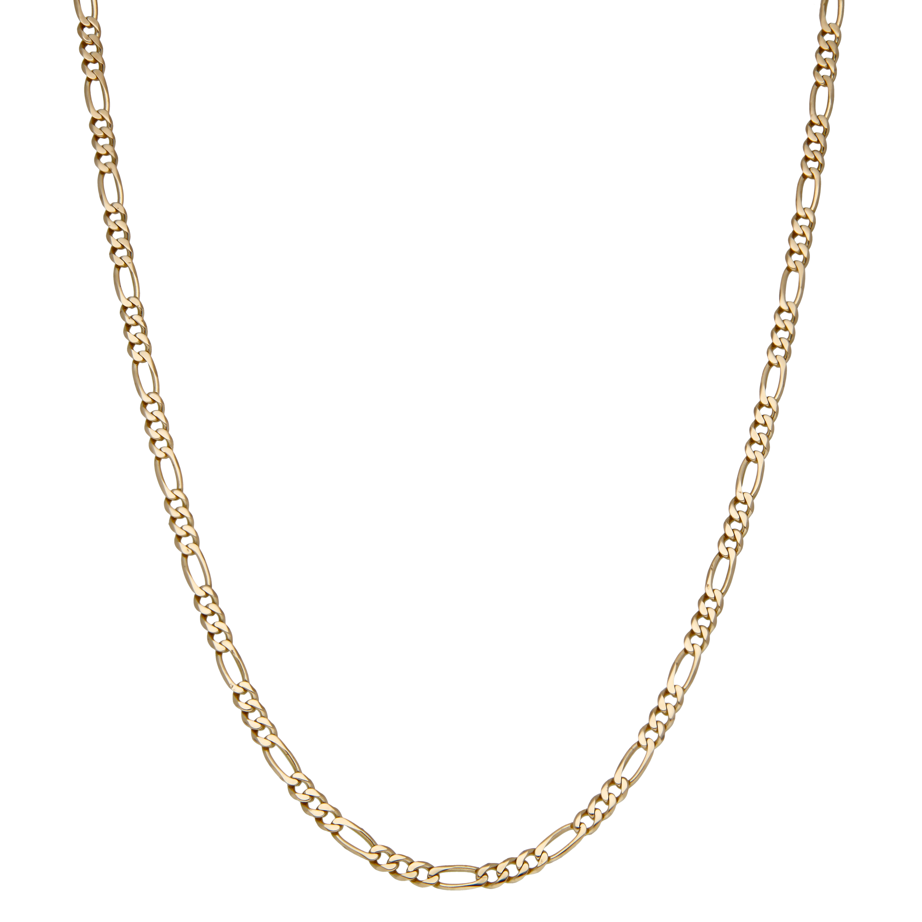 Pre-Owned 9ct Yellow Gold 18" Figaro Chain Necklace