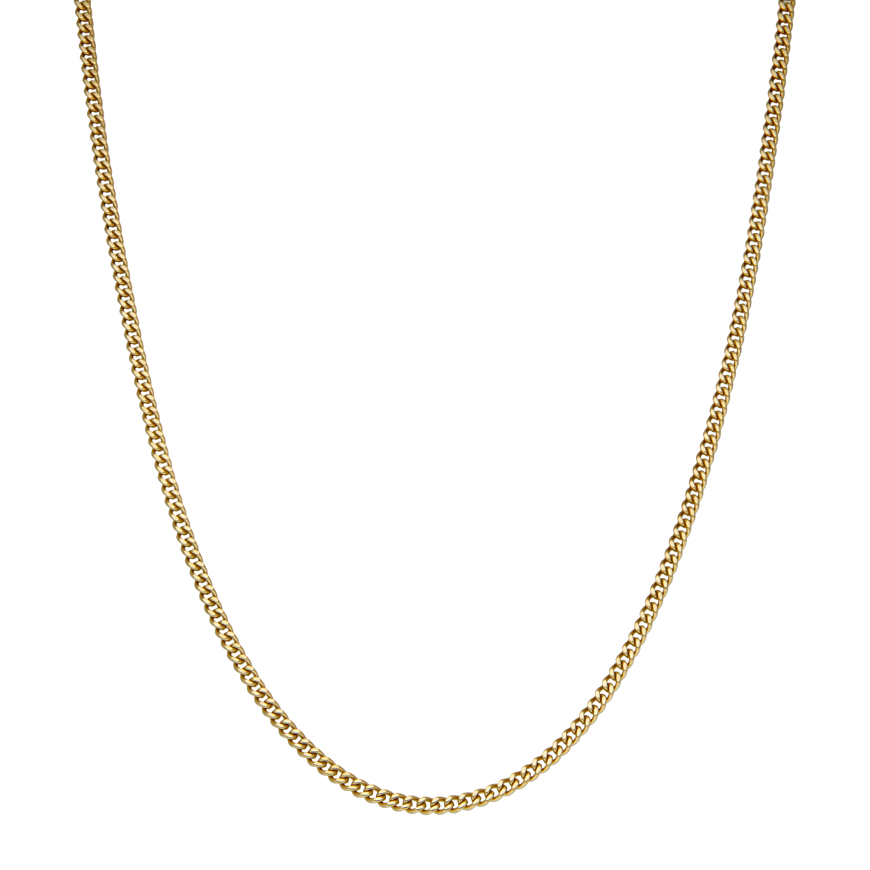 Pre-Owned 18ct Yellow Gold 20" Curb Chain Necklace