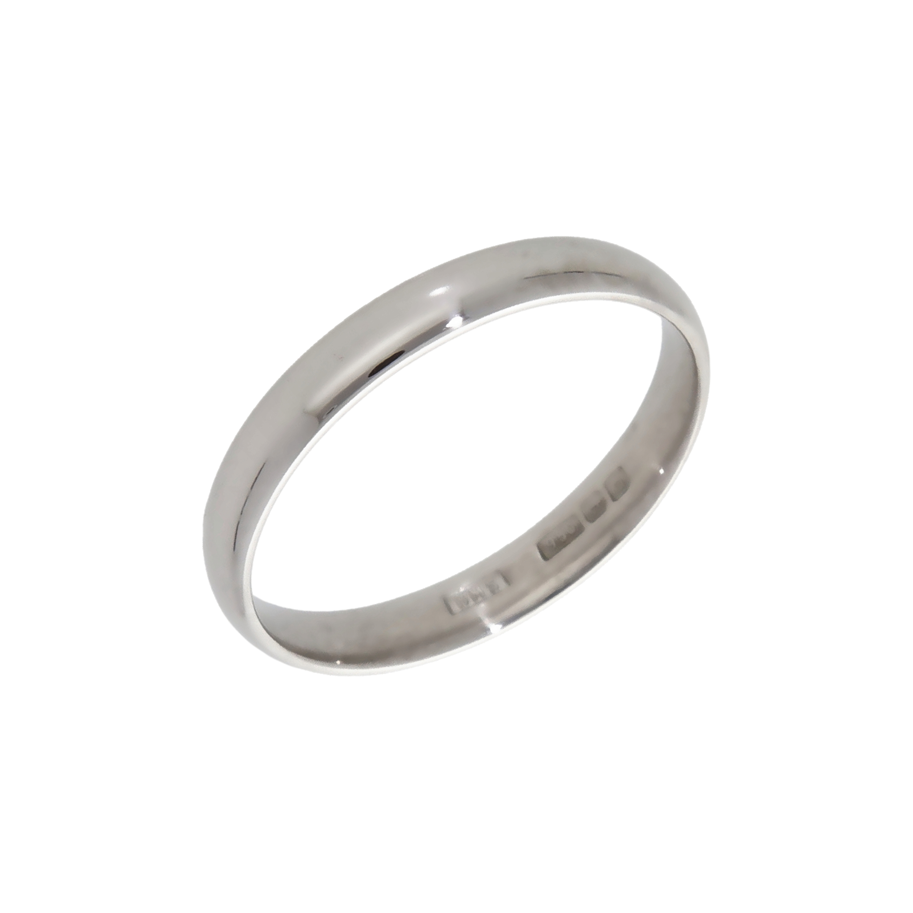 Pre-Owned Platinum 3mm Wedding Band Ring