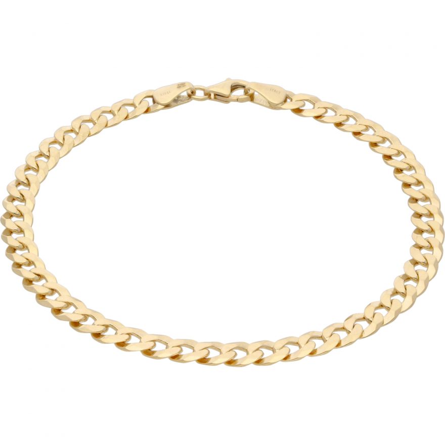 8 Inch Solid Curb Bracelet 7.1g