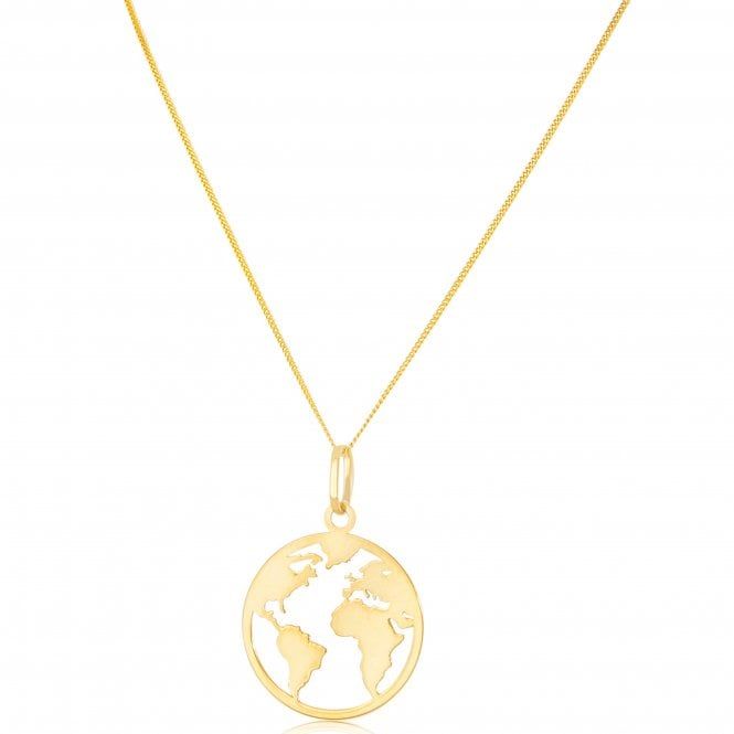 Buy 10k Yellow Gold The World Is Yours Spinning Globe Pendant Online at SO  ICY JEWELRY