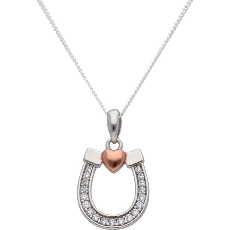 Lucky Horseshoe Necklace with Emeralds and Diamonds – Karina Brez