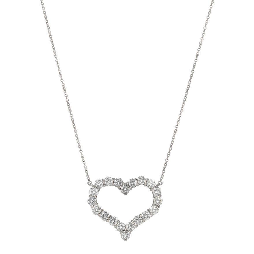 TIFFANY & CO.] Tiffany Heart necklace Silver 925 x Onyx Ladies Necklace –  KYOTO NISHIKINO