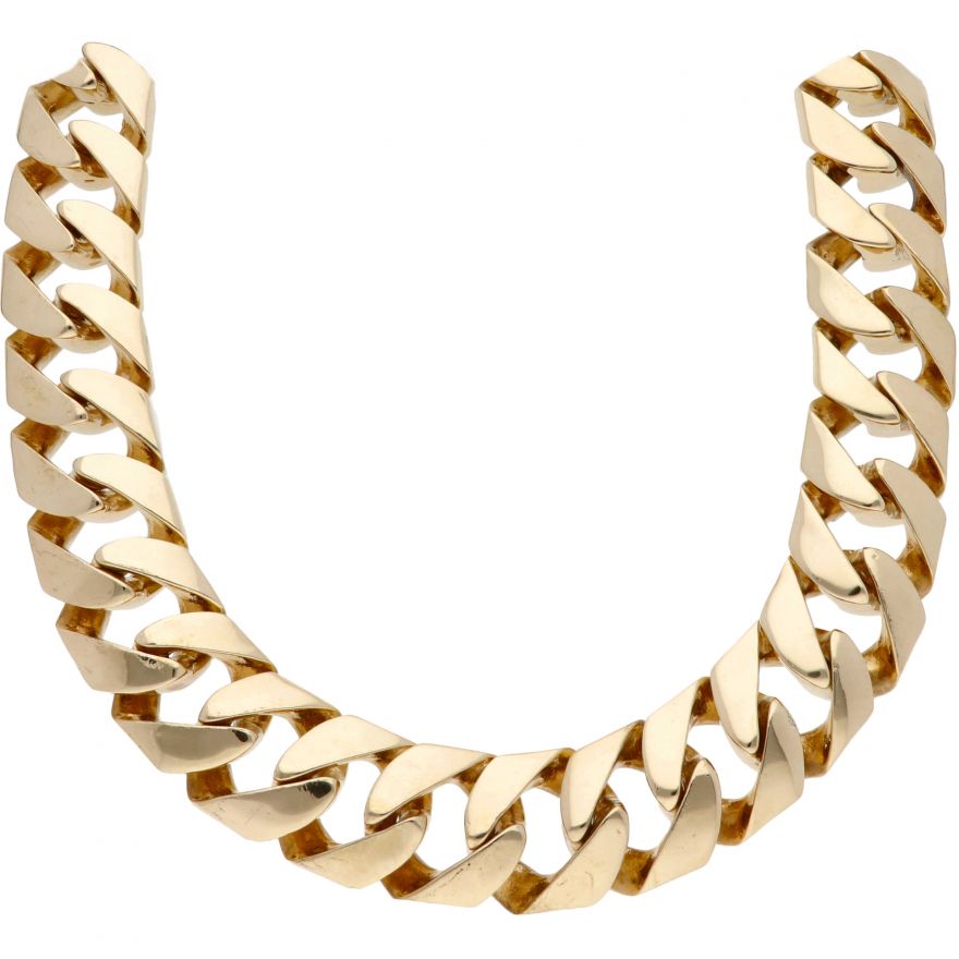 Pre-Owned 9ct Yellow Gold 26 Inch Heavy 