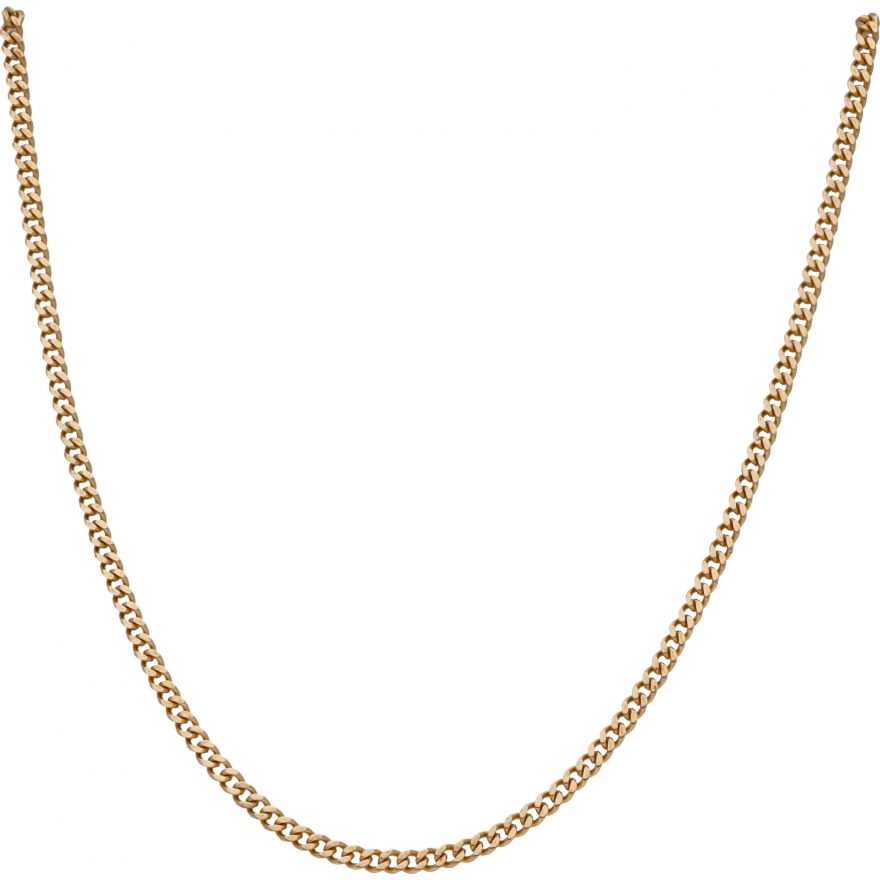 Pre-Owned 9ct Yellow Gold 21 Inch Curb 