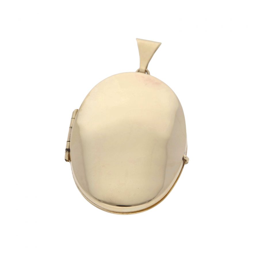 Pre-Owned 9ct Yellow Gold Polished Oval 