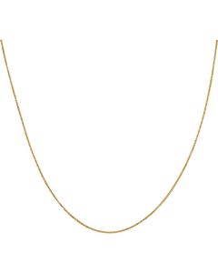 New 9ct Gold 18 Inch Woven Wheat Link Chain Necklace