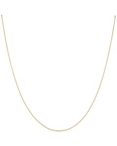 New 9ct Yellow Gold 20 Inch Fine Curb Link Chain Necklace