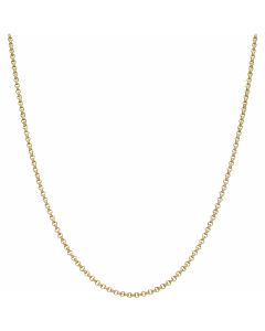 New 9ct Yellow Gold 24" Round Belcher Chain Necklace