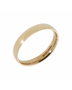 New 9ct Yellow Gold 3mm Slight Court Wedding Ring