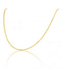 New 9ct Gold 18 Inch Woven Wheat Link Chain Necklace