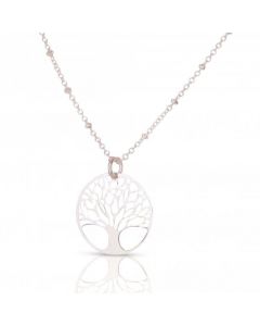 New Sterling Silver Tree Of Life Pendant & 16 Inch Necklace