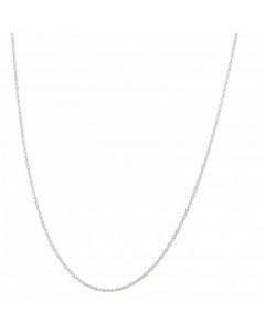 New Sterling Silver 18 Inc Prince Of Wales Link Necklace