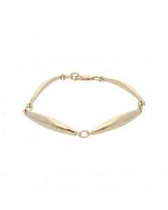 Pre-Owned 9ct Yellow Gold 7 Inch Bar Link Bracelet