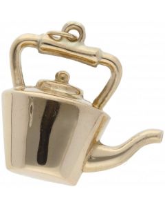 Pre-Owned 9ct Yellow Gold Hollow Kettle Charm