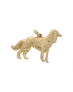 Pre-Owned 14ct Yellow Gold Dog Charm