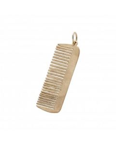 Pre-Owned 9ct Yellow Gold Large Comb Pendant