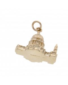Pre-Owned 9ct Yellow Gold St Paul's Cathedral Charm