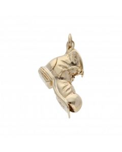 Pre-Owned 9ct Yellow Gold Old Boot Charm