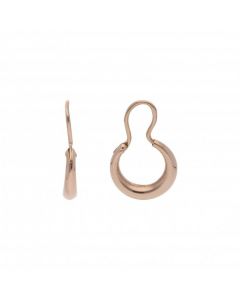 Pre-Owned 14ct Rose Gold Creole Earrings