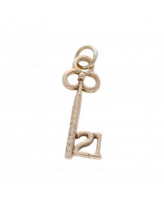 Pre-Owned 9ct Yellow Gold Hollow Age 21 Key Charm