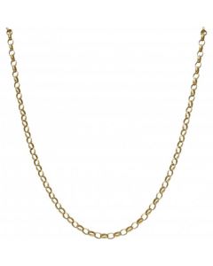 Pre-Owned 9ct Yellow Gold 18 Inch Belcher Chain Necklace