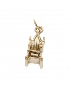 Pre-Owned 9ct Yellow Gold Throne Charm