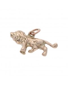 Pre-Owned 9ct Yellow Gold Lion Charm