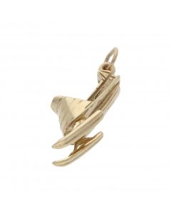 Pre-Owned 9ct Yellow Gold Sledge Charm