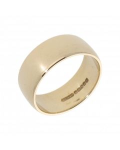 Pre-Owned 9ct Yellow Gold 8mm Wedding Band Ring
