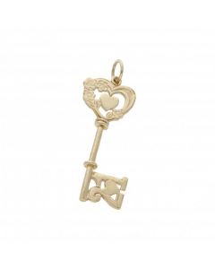 Pre-Owned 9ct Yellow Gold Age 21 Key Pendant