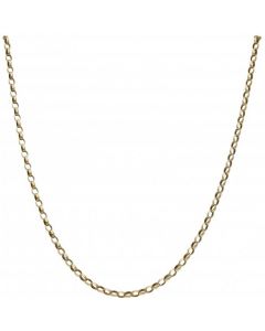 Pre-Owned 9ct Yellow Gold 19 Inch Belcher Chain Necklace