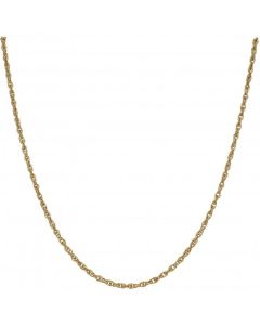 Pre-Owned 9ct Yellow Gold 20 Inch P.O.W Chain Necklace