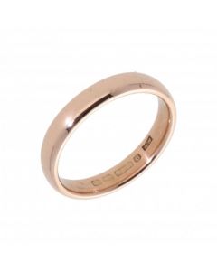 Pre-Owned 9ct Rose Gold 4mm Wedding Band Ring