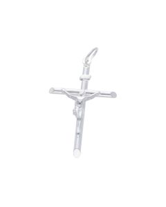 New Sterling Silver Large Crucifix Pendant