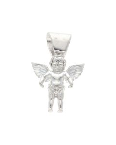 New Sterling Silver Cupid Pendant
