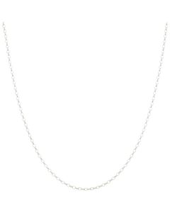 New Sterling Silver 20 Inch Belcher Link Chain Necklace