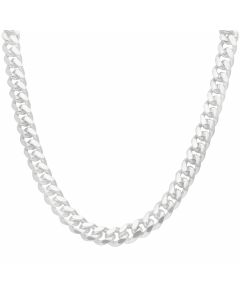 New Sterling Silver 24" Cuban Curb Link Chain Necklace 4.9oz