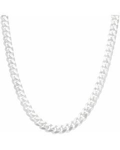 New Sterling Silver 26Inch Heavy Solid Cuban Curb Necklace 3.9oz