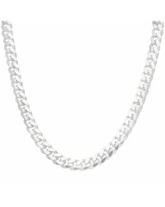 New Sterling Silver 26" Cuban Curb Link Heavy Necklace 4oz