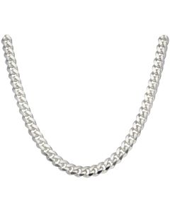 New Sterling Silver 26" Cuban Curb Link Chain Necklace 2.8oz