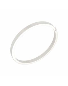 New Sterling Silver Round Hinged Ladies Bangle
